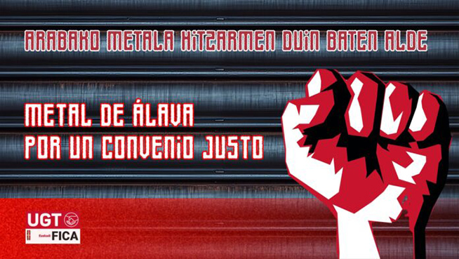 UGT denuncia las maniobras de desgaste de la patronal SEA en el Metal de Álava no presentar ninguna propuesta real
